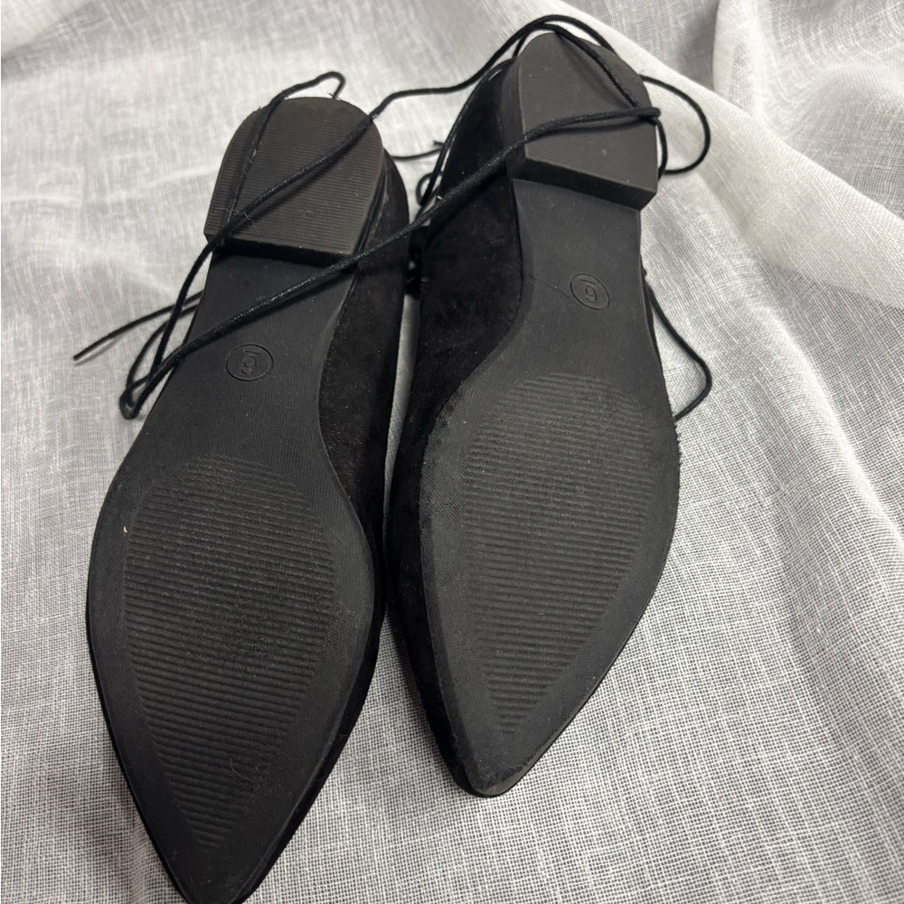 Mossimo womens' black kady pointy toe flats Size 6 - Picture 5 of 6
